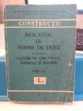 Indicator de norme de deviz pentru lucrări de linii ferate normale și &icirc;nguste L1