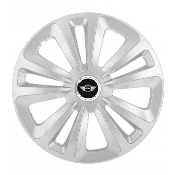 Set 4 Capace Roti, potrivite jantelor de R14, pentru Mini, model terra cromat