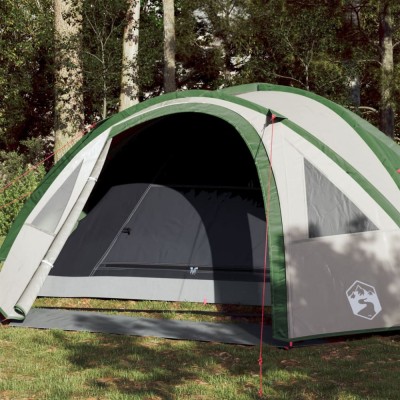 Gossi cort de camping cupola pentru 4 persoane, verde, impermeabil foto