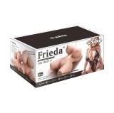 Masturbator Realistic 3D cu vibratii, Papusa Sexuala Mistress Frieda, 37 cm