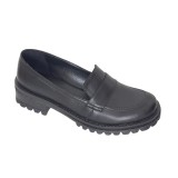 Pantofi din piele naturala Sonia Black
