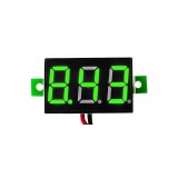 Voltmetru LED 2.5-30Vdc 34x23x17mm verde