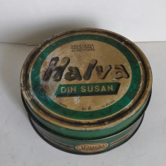 CUTIE DE HALVA 1955 - PRODUSE ZAHAROASE BUCURESTI