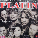 CD 2XCD Various &ndash; Platin (Das Album Der Megastars) (NM), Pop