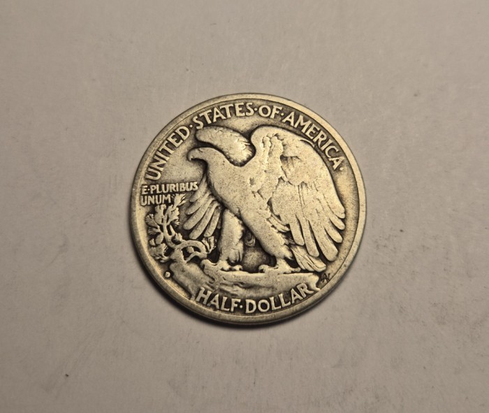 SUA Half Dollar 1941 D