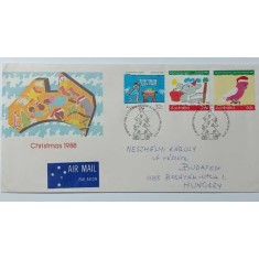 Australia 1988 - Craciun, FDC circulata