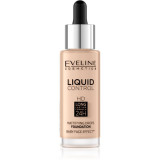 Cumpara ieftin Eveline Cosmetics Liquid Control fond de ten lichid pipeta culoare 040 Warm Beige 32 ml