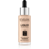 Eveline Cosmetics Liquid Control fond de ten lichid pipeta culoare 040 Warm Beige 32 ml