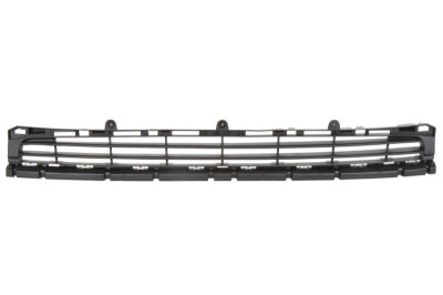 Grila masca radiator Peugeot Partner, 03.2008-06.2012, Fata, negru, Aftermarket foto
