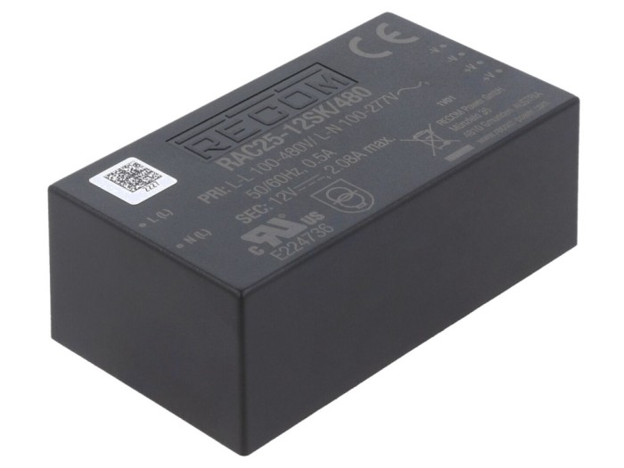 Convertor AC/DC 25W 12V DC