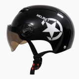 Casca protectie trotineta Negru lucios