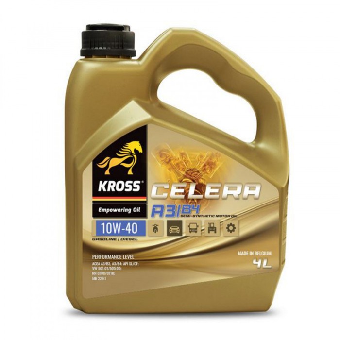 Ulei Kross Celera 10W40 A3 B4 4 litri