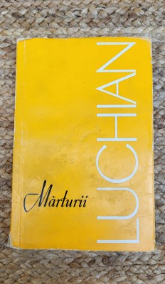 MARTURII DESPRE LUCHIAN - MARIN MIHALACHE foto