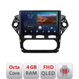 Navigatie Ford Mondeo 2010-2014 B-MONDEO-CLIMA Android Ecran QLED octa core 4+64 carplay android auto KIT-MONDEO-CLIMA+EDT-E310V3 CarStore Technology