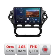 Navigatie Ford Mondeo 2010-2014 B-MONDEO-CLIMA Android Ecran QLED octa core 4+64 carplay android auto KIT-MONDEO-CLIMA+EDT-E310V3 CarStore Technology