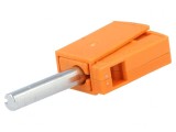 Mufă Banană 4mm 20A Portocalie