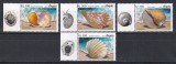 Angola 2018 - Moluște marine din Angola, Serie cu Tapsuri pe St&acirc;nga, MNH