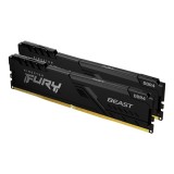 Cumpara ieftin Kingston FURY Beast 16GB DDR4 3200MHz CL16 , Kit 2A 8GB, radiator Black , KF432C16BBK2 16