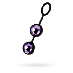 Bile Vaginale Pleasure Balls, Diametru 3.5, ABS, Mov, 15 cm