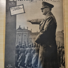 revista nazista austria 15 aprilie 1942-foto adolf hitler,razboiul,japonia