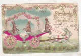 bnk cp Felicitare - 1902 - uzata - Serbatorile cu veselie