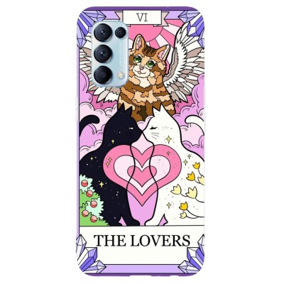 Husa compatibila cu Oppo A53 model Cat Lovers, Silicon, TPU, Viceversa foto