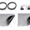 Set adaptoare audio difuzoare Seat - inele / adaptor cablu boxe, insonorizant