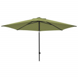 Madison Umbrelă de soare &quot;Mykanos&quot;, 250 cm, verde