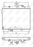 NRF 53360 Radiator, racire motor