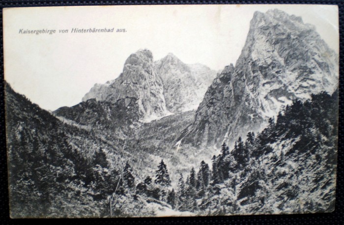 P.119 CP AUSTRIA KAISERGEBIRGE 1918