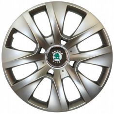 Capace Roti Kerime R15, Potrivite Jantelor de 15 inch, Pentru Skoda, Model 334