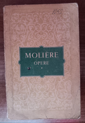 myh 42s - Moliere - Opere - volumul 1 - ed 1955 foto