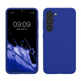 Husa Kwmobile pentru Samsung Galaxy S23, Albastru, Silicon, 60273.134, Carcasa