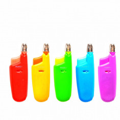 Aprinzatoare aragaz cu tija flexibila,neon color, 5 buc / set