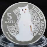 Vanuatu 5 Vatu 2015 UNC Angora Turceasca 40mm, Australia si Oceania