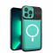 Husa urban armor pentru samsung a13 4g verde deschis, suport auto magnetic, protectie antisoc, flippy