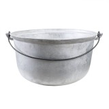 Ceaun tuci aluminiu alimentar, capacitate 45L, nr. 55 / EXT 8034