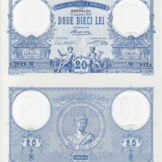 România 20 Lei 2021 Replica Polymer 1881 BNR