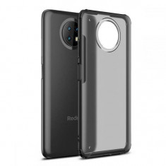 Husa Silicon Comaptibila cu Xiaomi Redmi Note 9T - Tech-Protect HybridShell Black