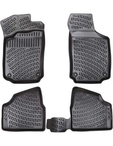 Set covorase auto din cauciuc tip tavita Opel Corsa C 2000-2006