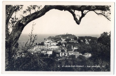 AD 931 C. P. VECHE - ST-JEAN-CAP-FERRAT -VUE GENERALE -FRANTA foto
