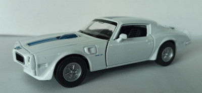 Macheta Pontiac Firebird Trans Am 1972 - Welly 1/36 muscle car foto