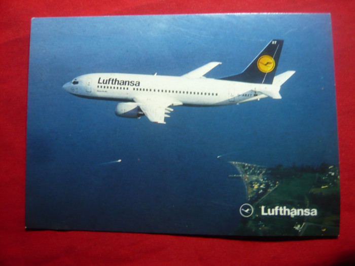 Ilustrata Avion Boeing 737-300 - Lufthansa