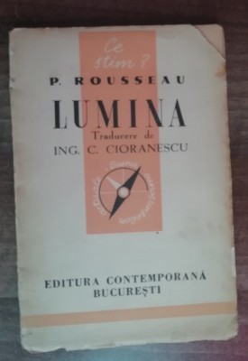 myh 50s - P Rousseau - Lumina - editie 1942 foto