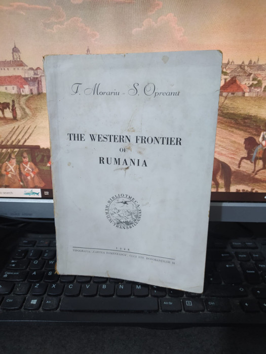 Morariu și Opreanu, The Western Frontier of Romania, 11 hărți, Cluj 1946, 069