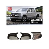 Capace Oglinzi Batman Negru Lucios VW Amarok 2010-2022 ABS ALM
