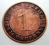 B.333 GERMANIA WEIMAR 1 REICHSPFENNIG 1936 A, Europa, Bronz