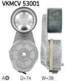 SKF VKMCV 53001 rola intinzator,curea transmisie