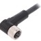 Cablu Conectare M8 3 Pin 5m Unghi 60VAC 4A PUR