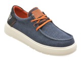 Cumpara ieftin Mocasini REPLAY bleumarin, MZ8G01T, din material textil